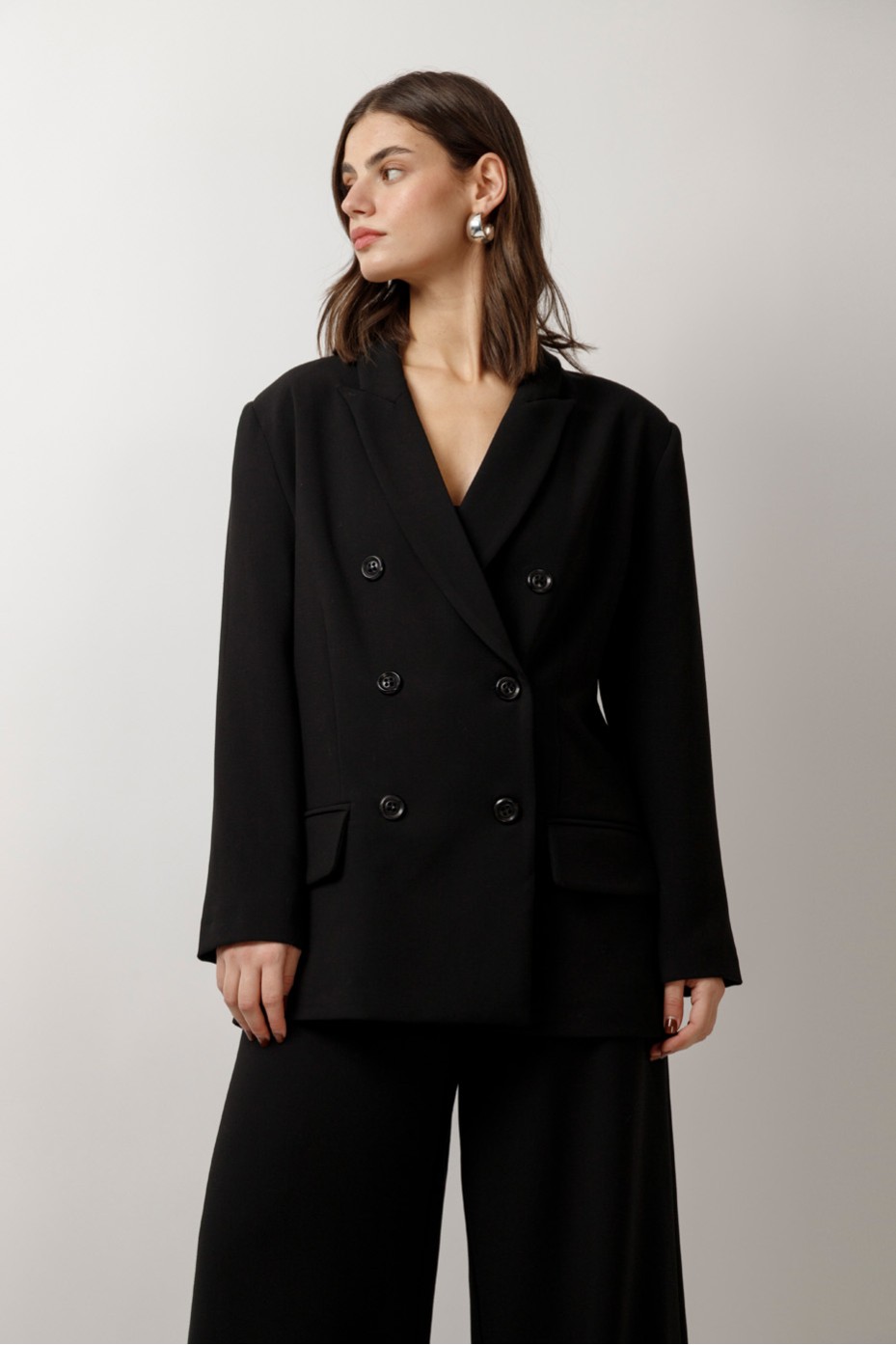 CROSS-BACK BLAZER